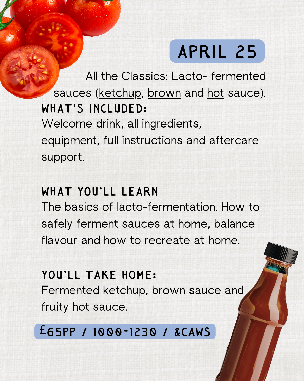 WORKSHOP 3 — APRIL 25
