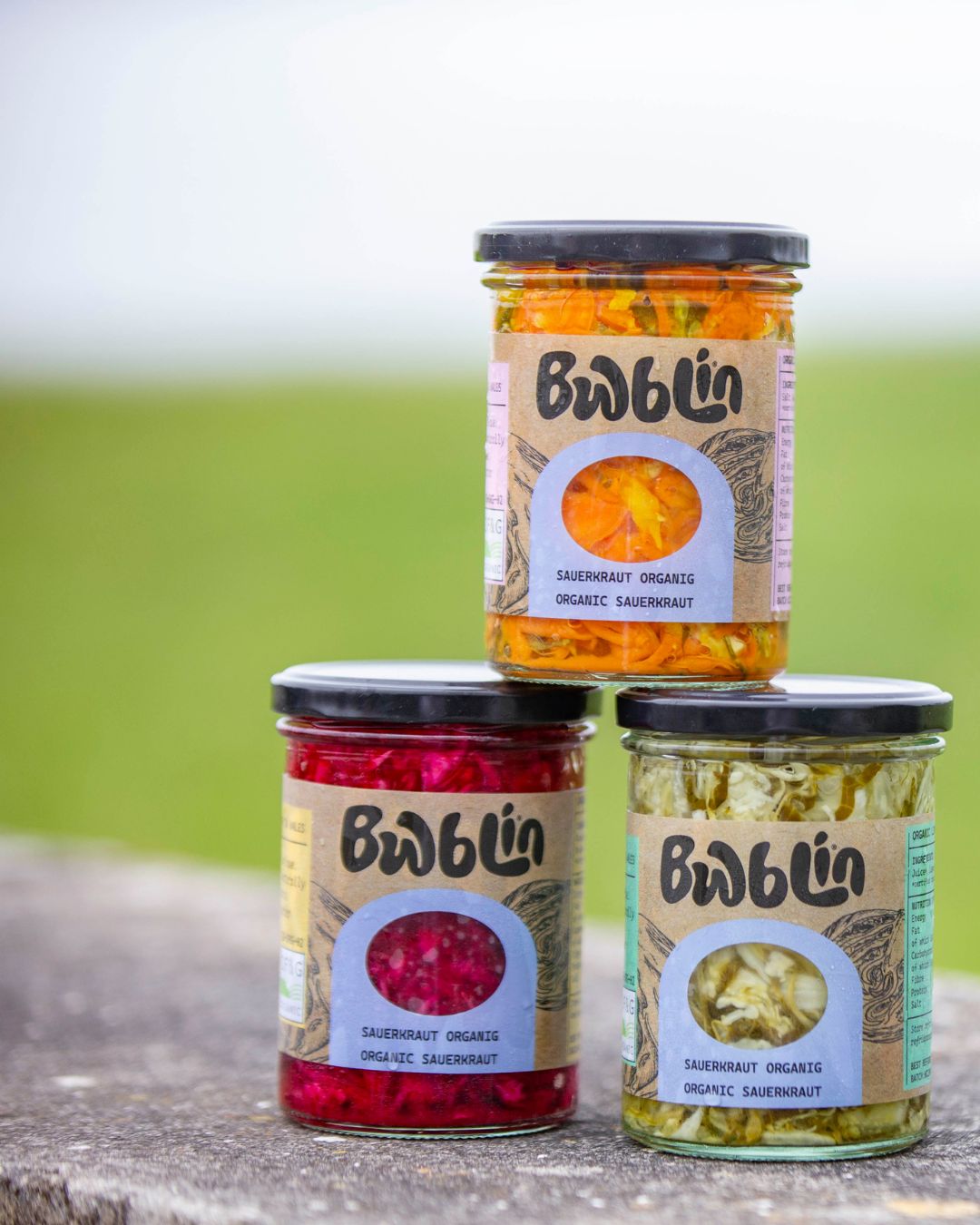 Organic Lime & Lemongrass Sauerkraut