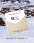 Gift voucher in envelope