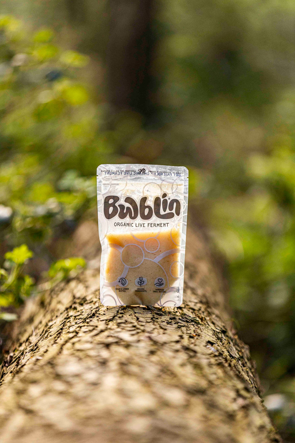 Bwblin parsnip on a wood